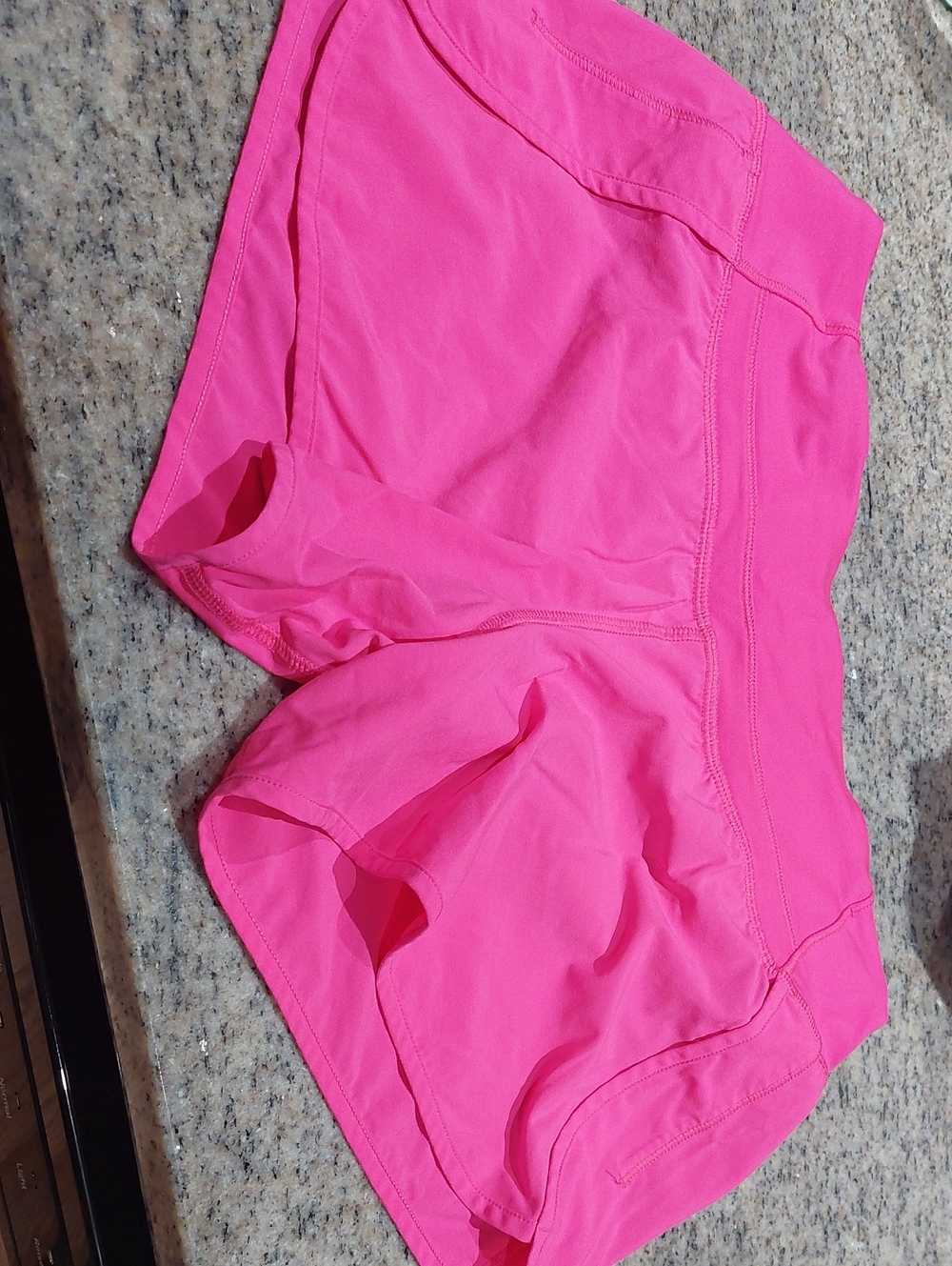 lululemon athletica Hot Pink Athletic Shorts